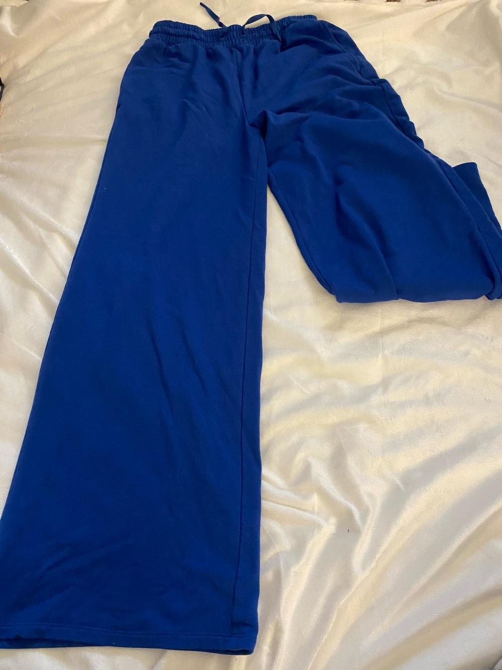 DSG Royal Blue Drawstring Wide Leg Pants